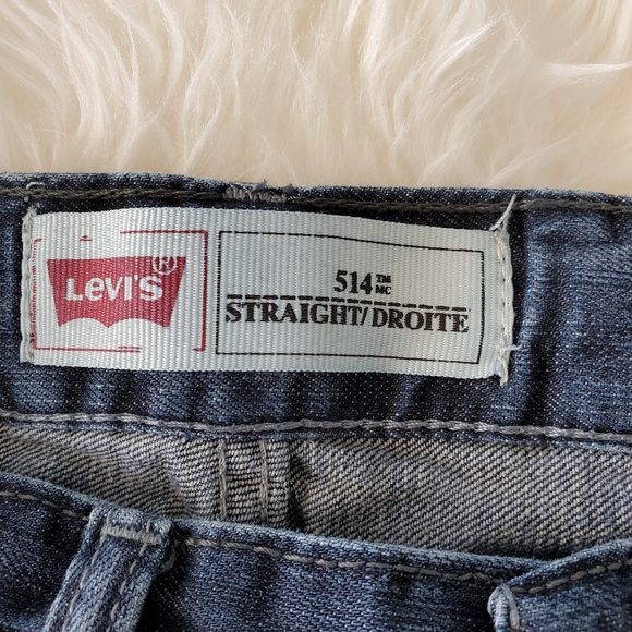Levi's 514 Straight Jeans, Boys, Size 8 Reg - Picture 8 of 9